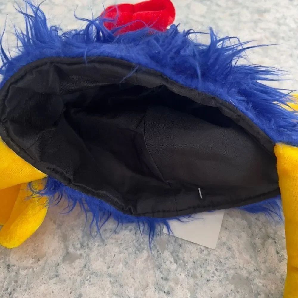 NEW Funny furry blue raspberry monster hat - Picture 3 of 7